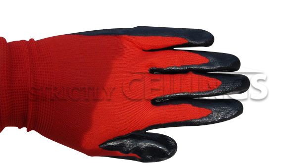 Work gloves are great for drop ceiling wire and ceiling grid installations